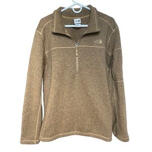 The North Face quarter zip pullover fleece sweater